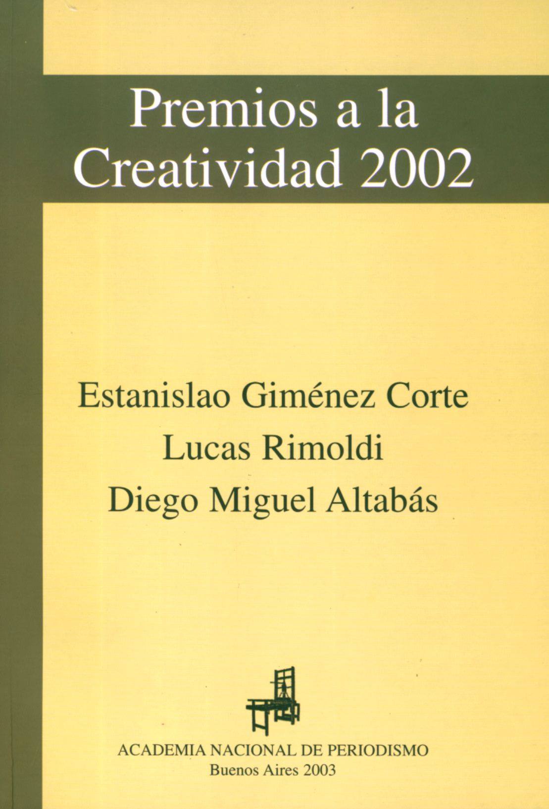 Premios a la Creatividad 2002